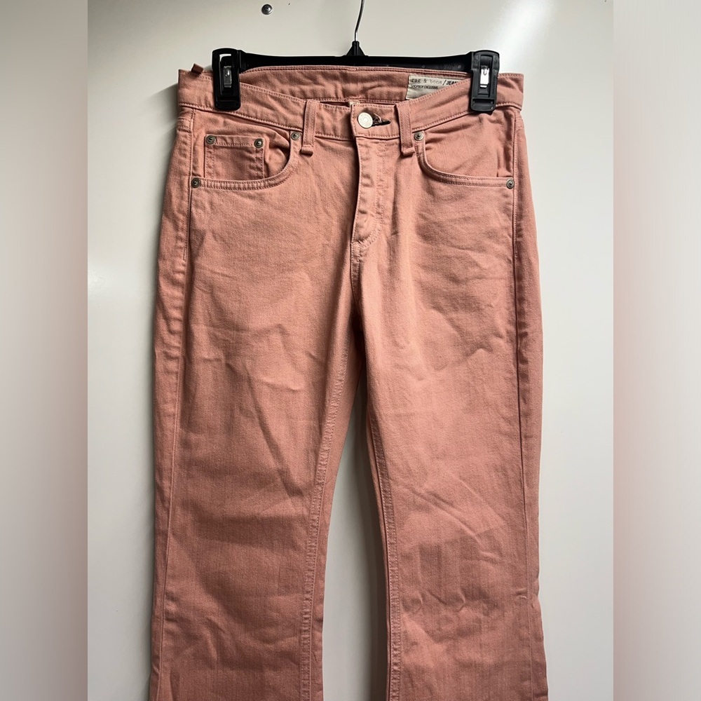 Rag & Bone NEW High rise bell denim jeans size 27 women’s - Picture 3 of 9